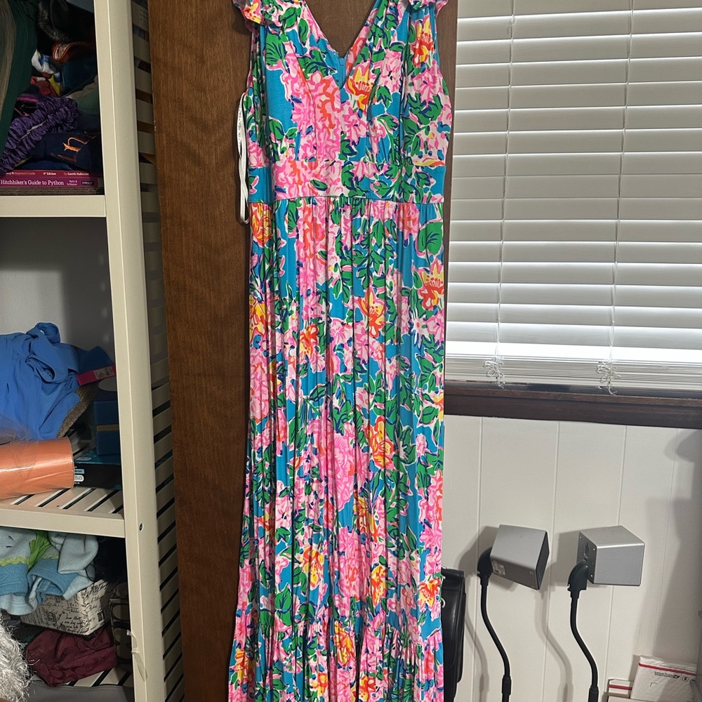 Lilly Pulitzer Floral Maxi Dress
